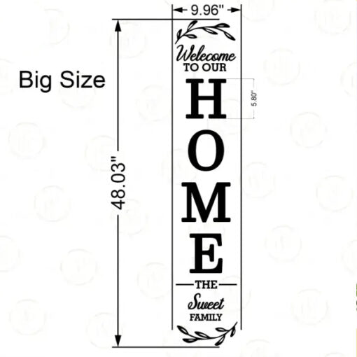 Welcome Home Set Wall Decore (S21)